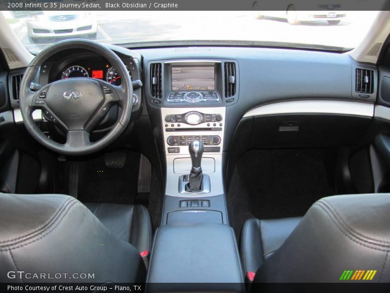 Black Obsidian / Graphite 2008 Infiniti G 35 Journey Sedan