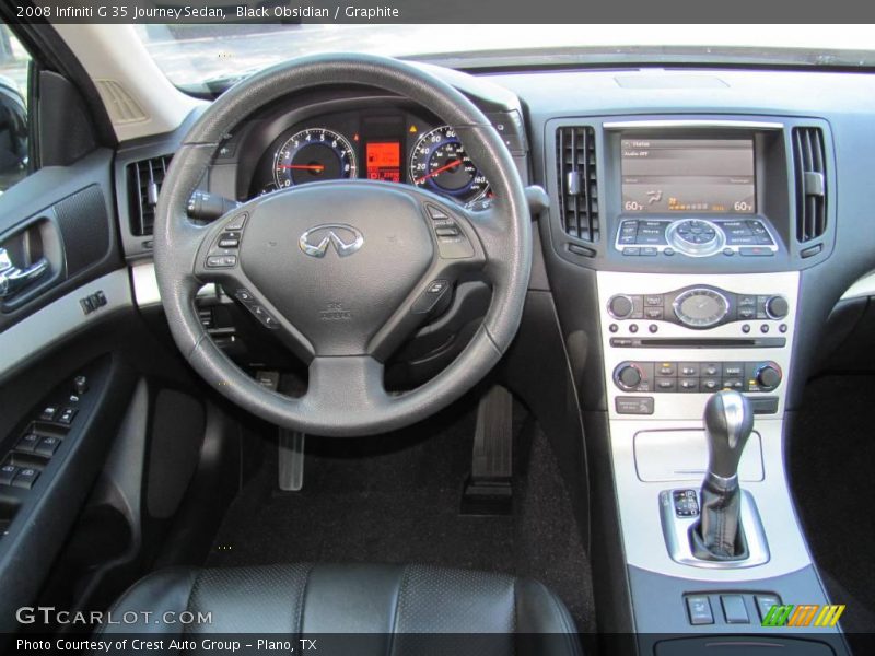 Black Obsidian / Graphite 2008 Infiniti G 35 Journey Sedan