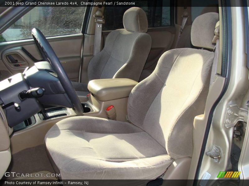 Champagne Pearl / Sandstone 2001 Jeep Grand Cherokee Laredo 4x4