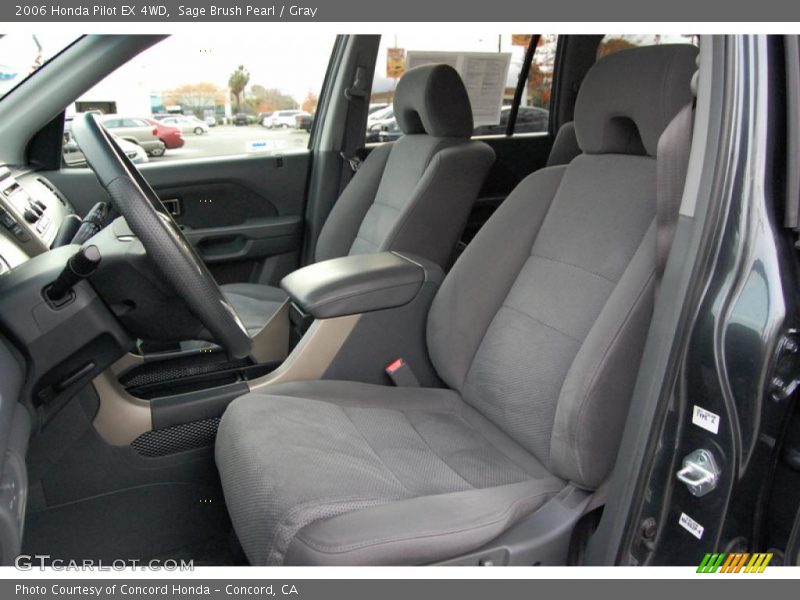 Sage Brush Pearl / Gray 2006 Honda Pilot EX 4WD