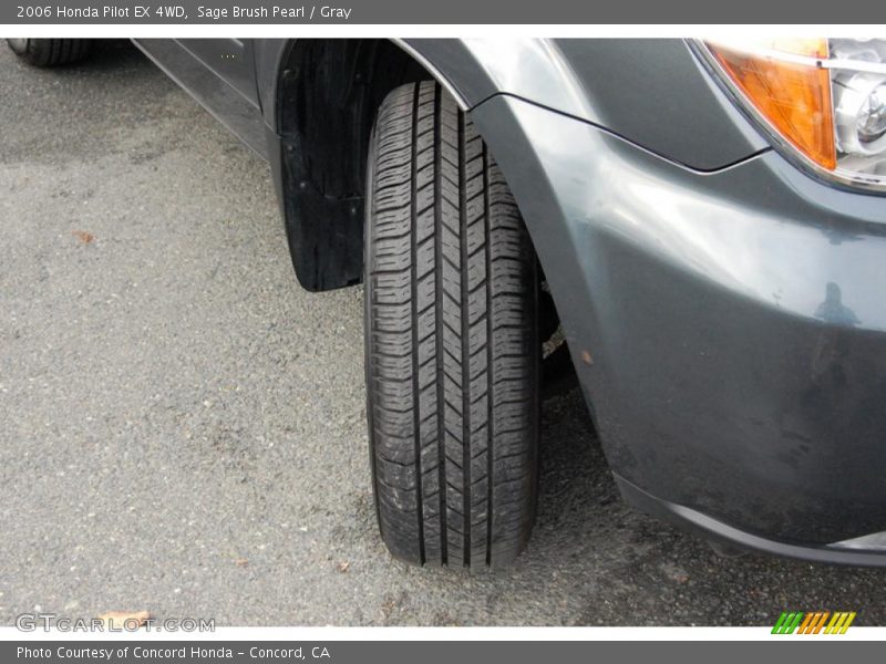 Sage Brush Pearl / Gray 2006 Honda Pilot EX 4WD