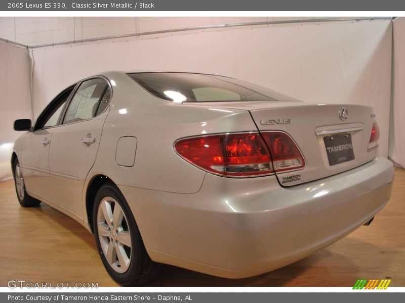 Classic Silver Metallic / Black 2005 Lexus ES 330