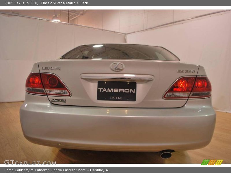 Classic Silver Metallic / Black 2005 Lexus ES 330