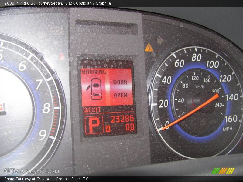 Black Obsidian / Graphite 2008 Infiniti G 35 Journey Sedan