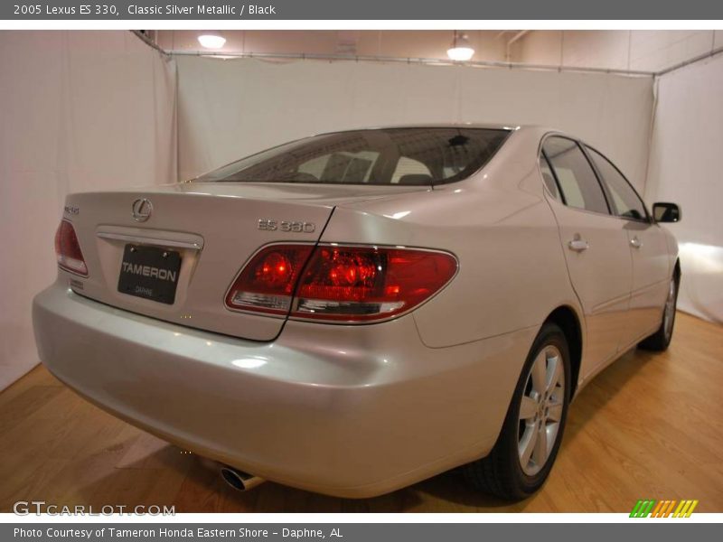 Classic Silver Metallic / Black 2005 Lexus ES 330