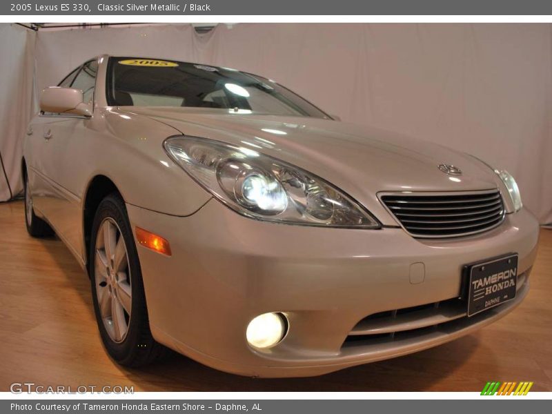 Classic Silver Metallic / Black 2005 Lexus ES 330