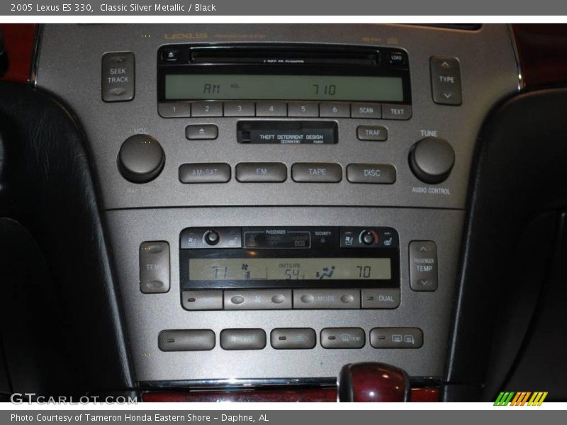 Classic Silver Metallic / Black 2005 Lexus ES 330