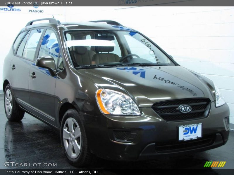 Java Brown / Beige 2009 Kia Rondo LX