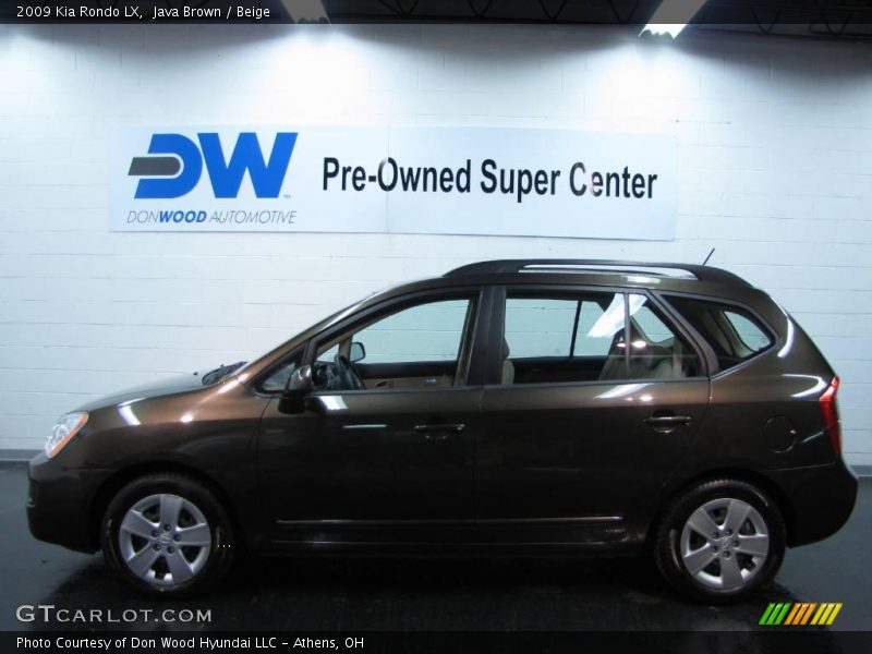 Java Brown / Beige 2009 Kia Rondo LX
