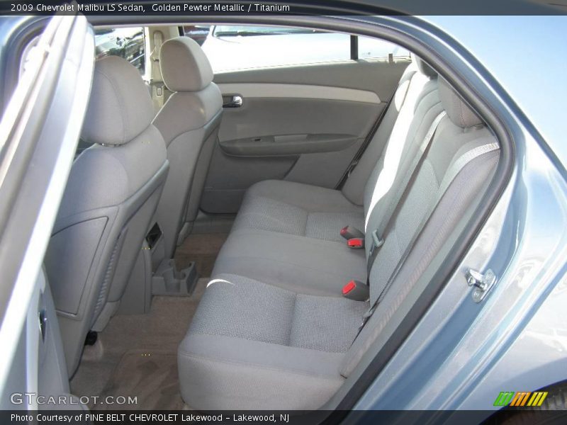 Golden Pewter Metallic / Titanium 2009 Chevrolet Malibu LS Sedan