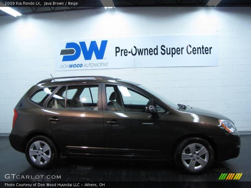 Java Brown / Beige 2009 Kia Rondo LX