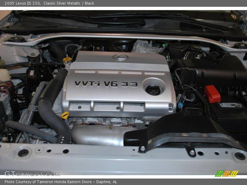 Classic Silver Metallic / Black 2005 Lexus ES 330