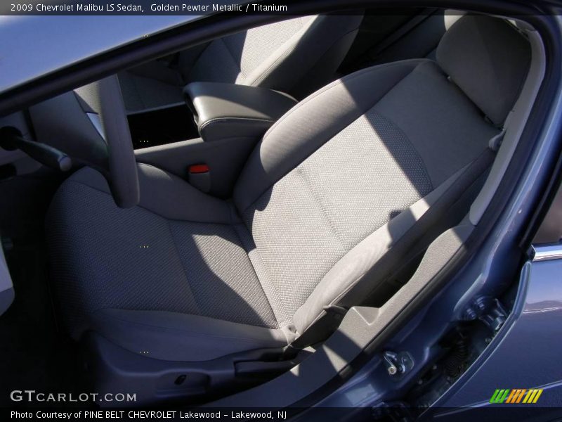 Golden Pewter Metallic / Titanium 2009 Chevrolet Malibu LS Sedan