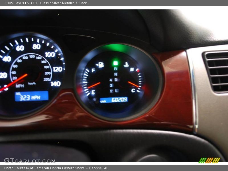 Classic Silver Metallic / Black 2005 Lexus ES 330