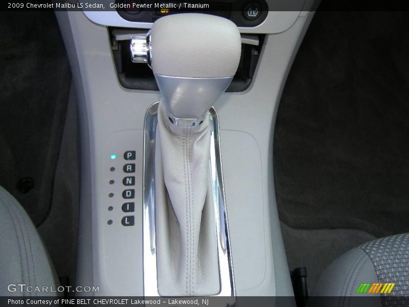 Golden Pewter Metallic / Titanium 2009 Chevrolet Malibu LS Sedan