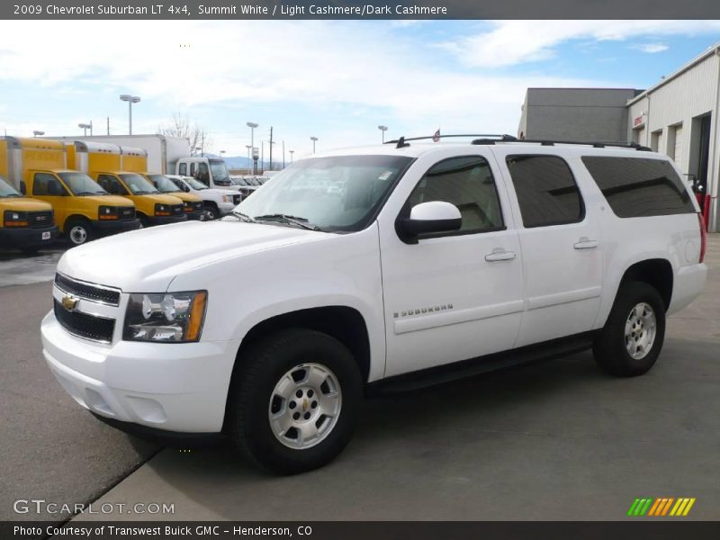 Summit White / Light Cashmere/Dark Cashmere 2009 Chevrolet Suburban LT 4x4