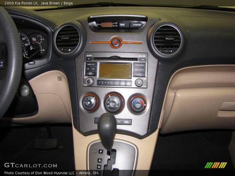 Java Brown / Beige 2009 Kia Rondo LX