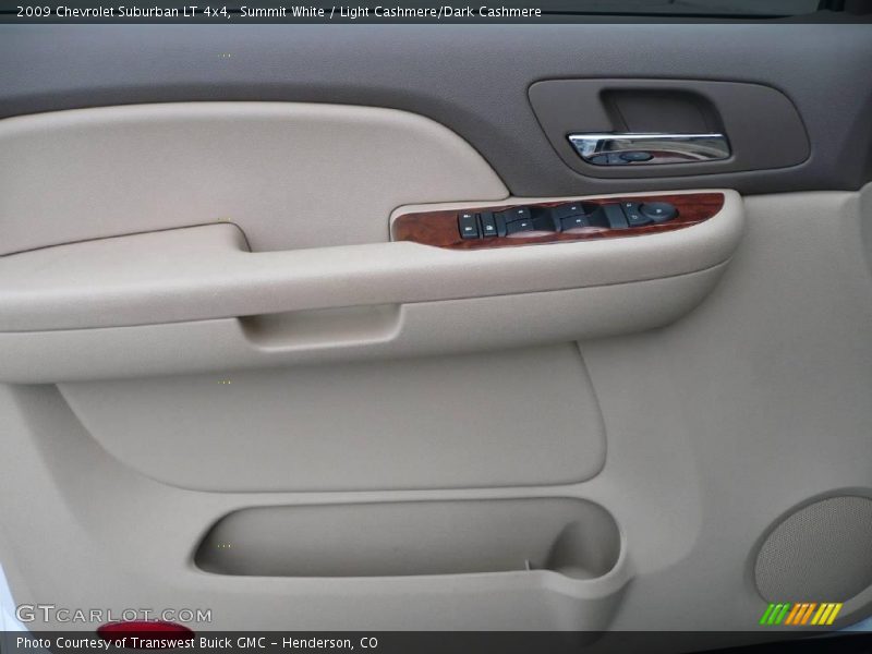 Summit White / Light Cashmere/Dark Cashmere 2009 Chevrolet Suburban LT 4x4