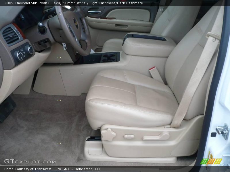Summit White / Light Cashmere/Dark Cashmere 2009 Chevrolet Suburban LT 4x4