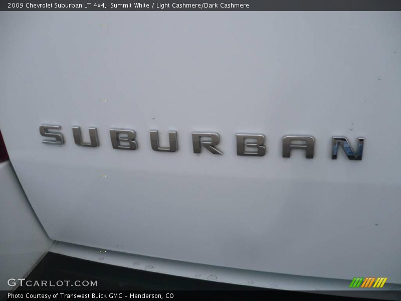 Summit White / Light Cashmere/Dark Cashmere 2009 Chevrolet Suburban LT 4x4