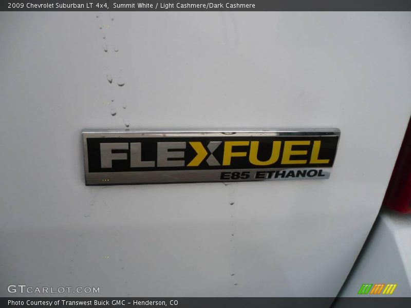 Summit White / Light Cashmere/Dark Cashmere 2009 Chevrolet Suburban LT 4x4