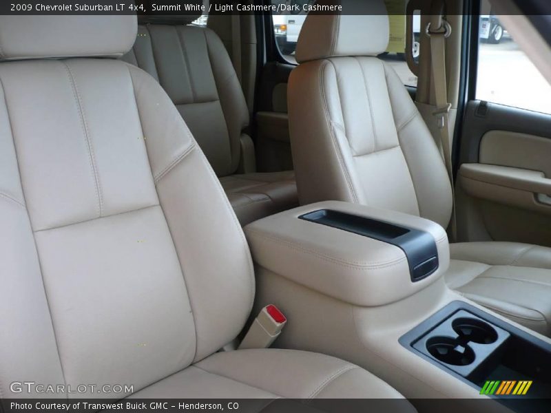 Summit White / Light Cashmere/Dark Cashmere 2009 Chevrolet Suburban LT 4x4