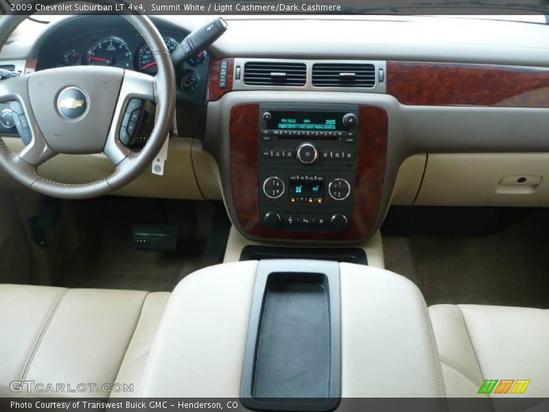 Summit White / Light Cashmere/Dark Cashmere 2009 Chevrolet Suburban LT 4x4