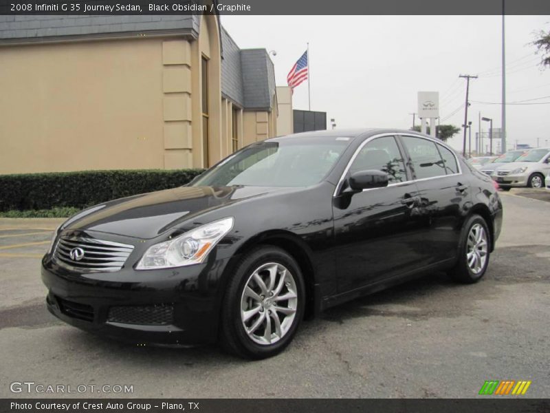 Black Obsidian / Graphite 2008 Infiniti G 35 Journey Sedan