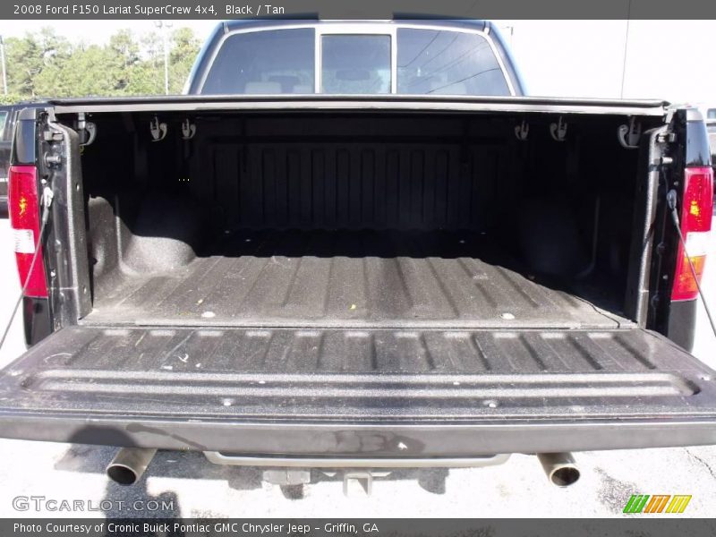 Black / Tan 2008 Ford F150 Lariat SuperCrew 4x4