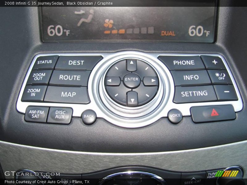 Black Obsidian / Graphite 2008 Infiniti G 35 Journey Sedan