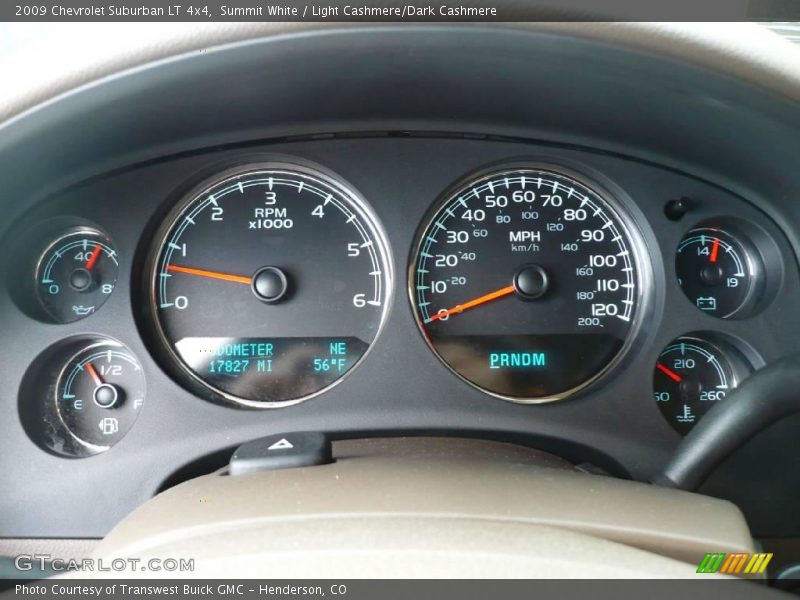 Summit White / Light Cashmere/Dark Cashmere 2009 Chevrolet Suburban LT 4x4