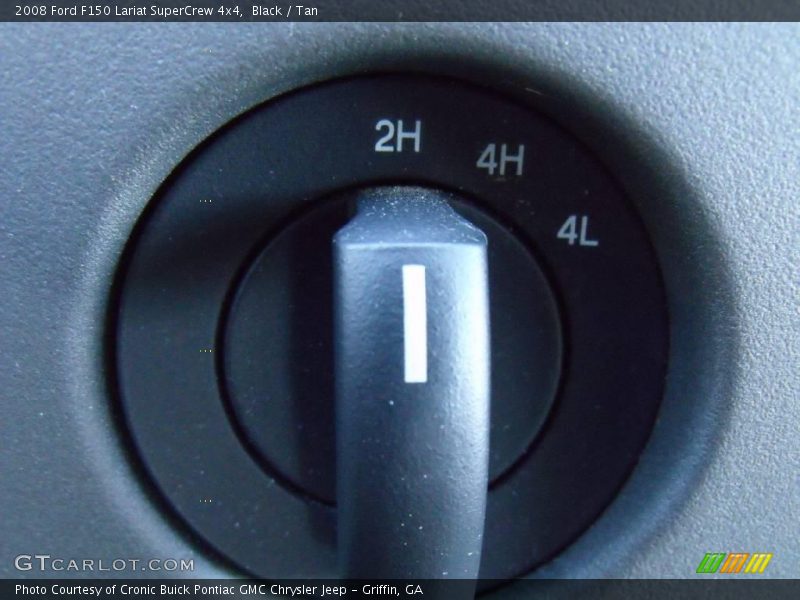 Black / Tan 2008 Ford F150 Lariat SuperCrew 4x4