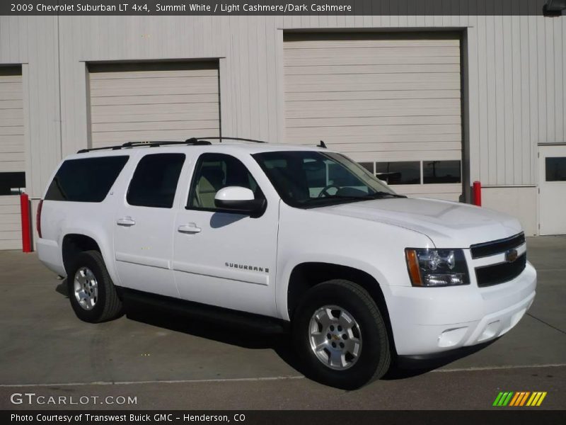 Summit White / Light Cashmere/Dark Cashmere 2009 Chevrolet Suburban LT 4x4