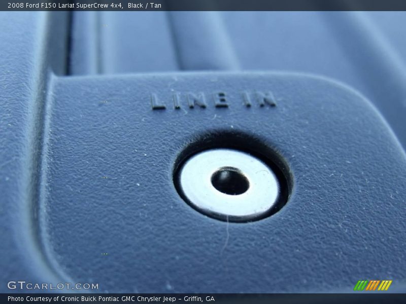 Black / Tan 2008 Ford F150 Lariat SuperCrew 4x4