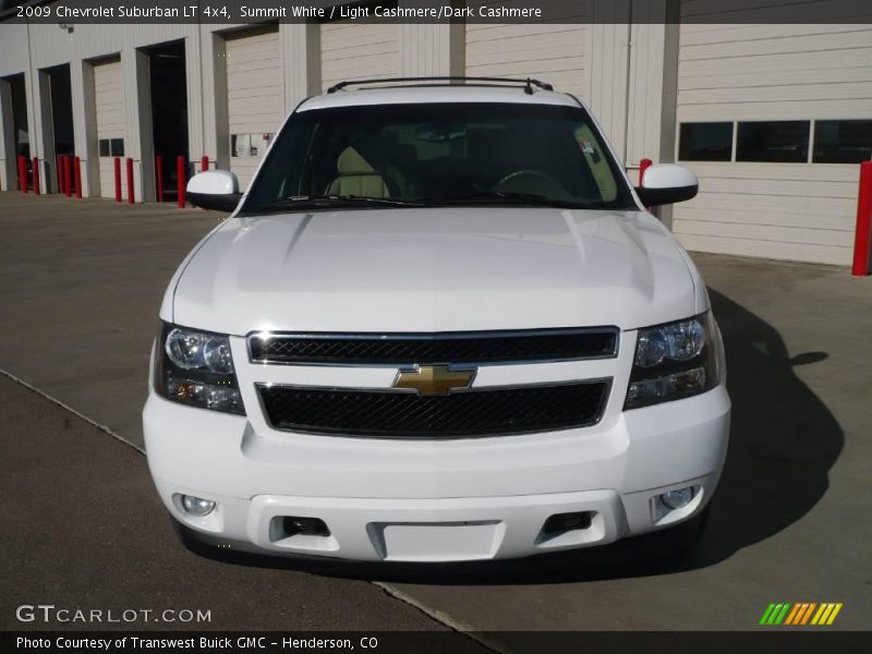 Summit White / Light Cashmere/Dark Cashmere 2009 Chevrolet Suburban LT 4x4