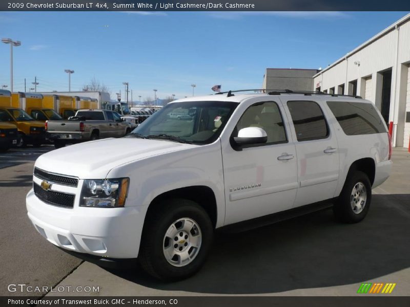 Summit White / Light Cashmere/Dark Cashmere 2009 Chevrolet Suburban LT 4x4