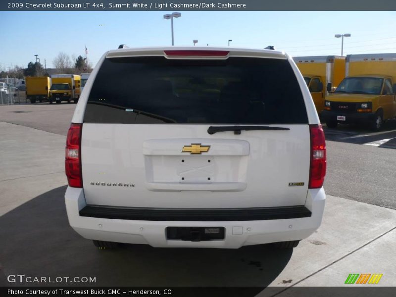 Summit White / Light Cashmere/Dark Cashmere 2009 Chevrolet Suburban LT 4x4