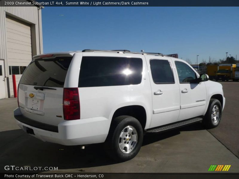 Summit White / Light Cashmere/Dark Cashmere 2009 Chevrolet Suburban LT 4x4