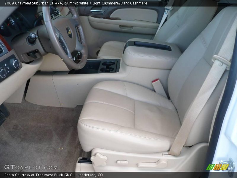 Summit White / Light Cashmere/Dark Cashmere 2009 Chevrolet Suburban LT 4x4