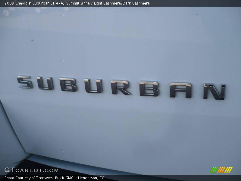 Summit White / Light Cashmere/Dark Cashmere 2009 Chevrolet Suburban LT 4x4