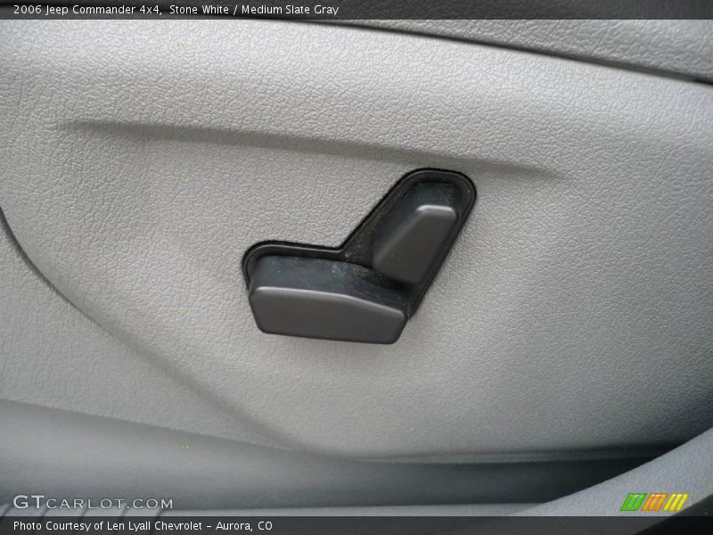 Stone White / Medium Slate Gray 2006 Jeep Commander 4x4