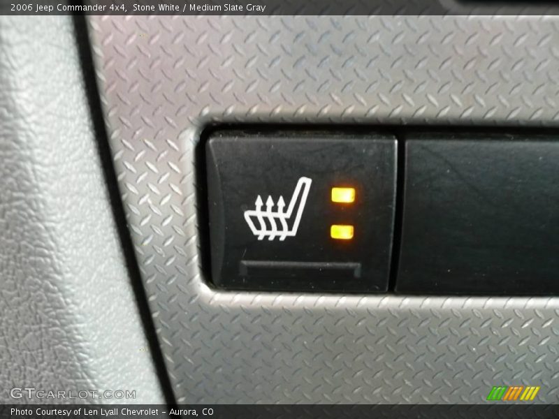 Stone White / Medium Slate Gray 2006 Jeep Commander 4x4