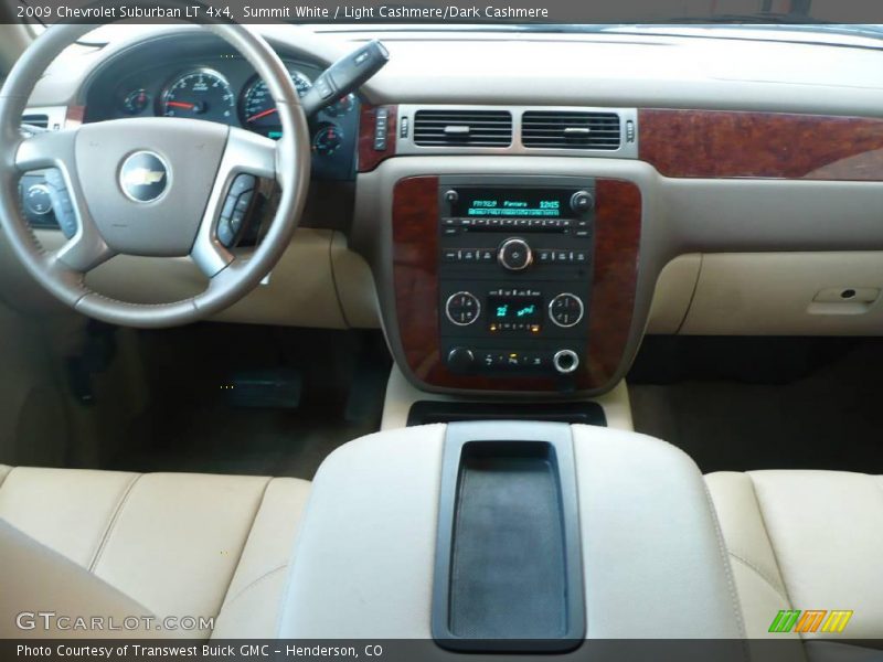 Summit White / Light Cashmere/Dark Cashmere 2009 Chevrolet Suburban LT 4x4