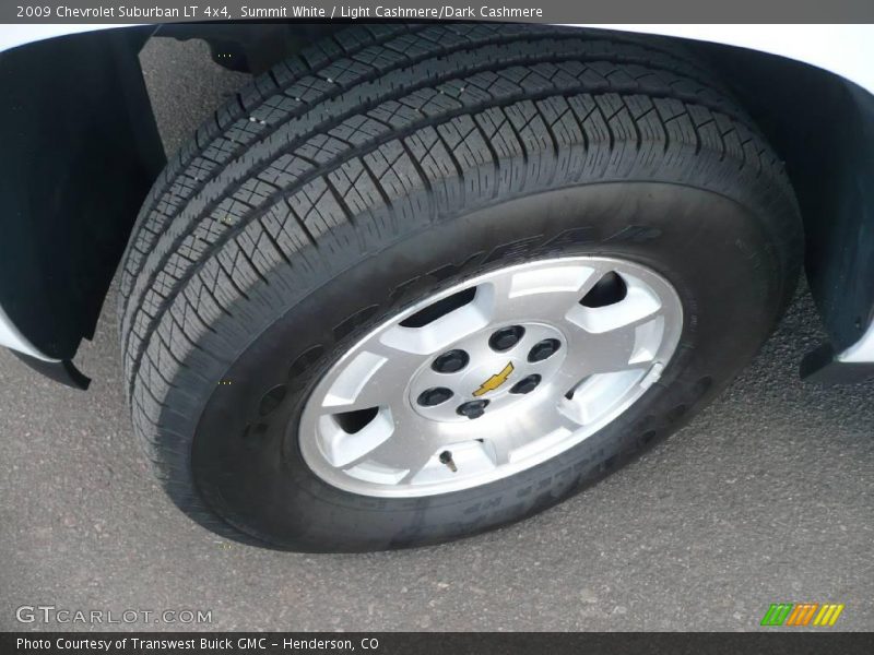 Summit White / Light Cashmere/Dark Cashmere 2009 Chevrolet Suburban LT 4x4
