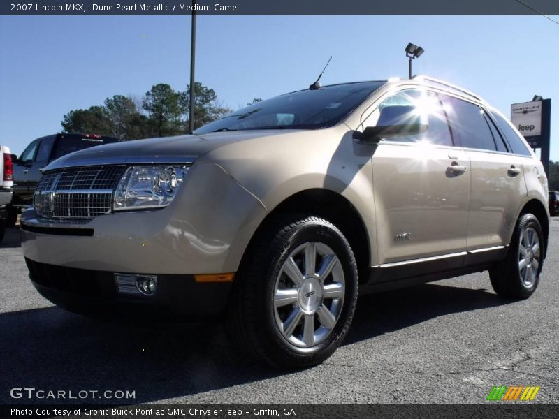 Dune Pearl Metallic / Medium Camel 2007 Lincoln MKX