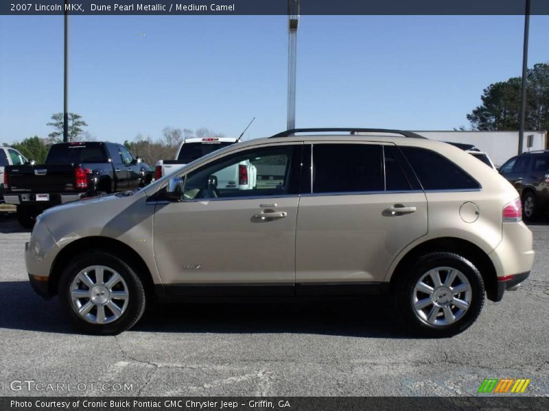 Dune Pearl Metallic / Medium Camel 2007 Lincoln MKX