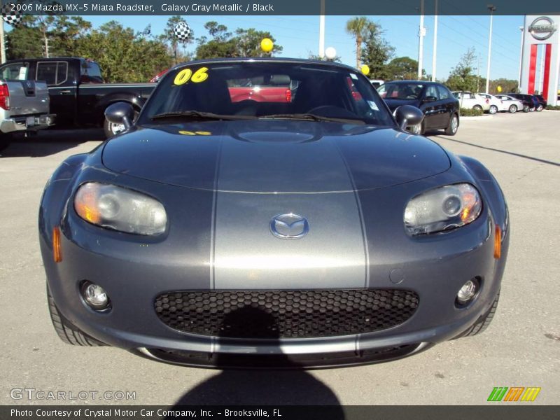 Galaxy Gray Metallic / Black 2006 Mazda MX-5 Miata Roadster