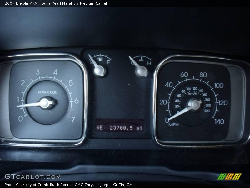 Dune Pearl Metallic / Medium Camel 2007 Lincoln MKX