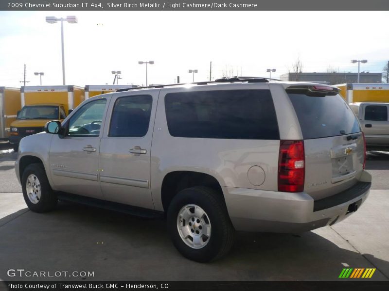 Silver Birch Metallic / Light Cashmere/Dark Cashmere 2009 Chevrolet Suburban LT 4x4