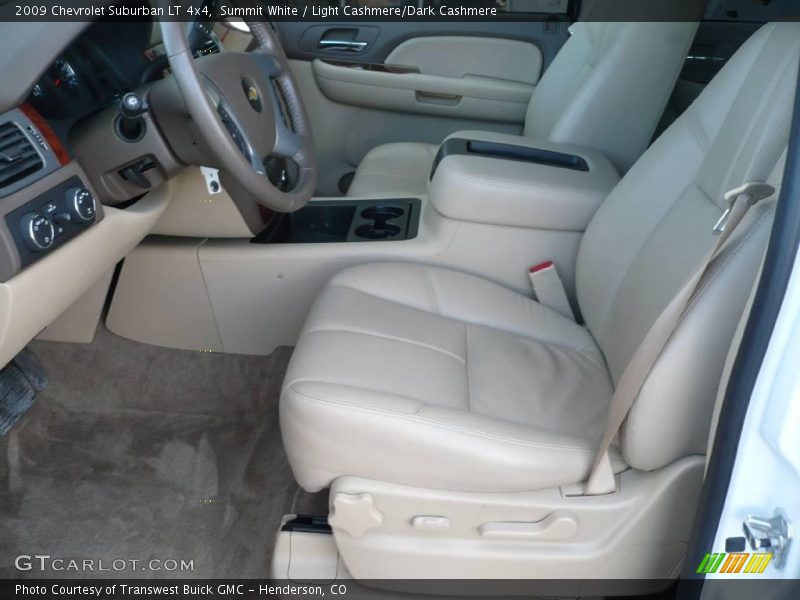 Summit White / Light Cashmere/Dark Cashmere 2009 Chevrolet Suburban LT 4x4
